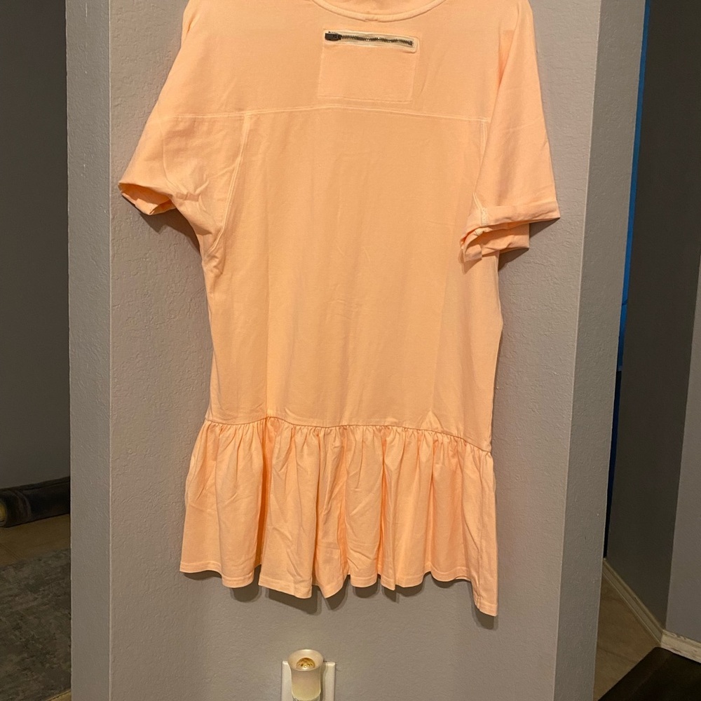 FP Movement Hot Shot Henley Romper S Peach - Picture 6 of 11